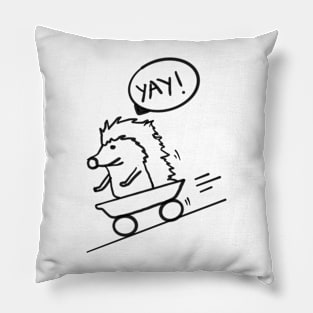 Sporty Hedgehog Pillow