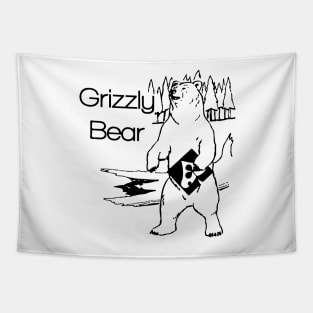 Grizzly Shields Tapestry