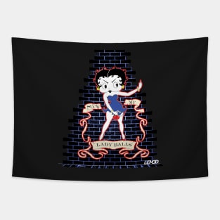 Red White and Boop Tapestry