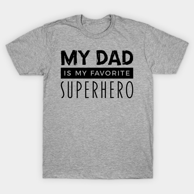father son superhero shirts