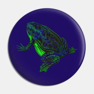 Skeleton Frog Interactive Green&Blue Filter By Red&Blue Pin