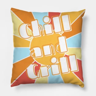 Chill And Grill Pillow