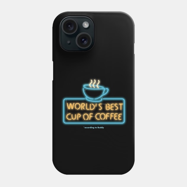 World's Best Cup of Coffee Phone Case by PopCultureShirts