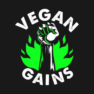 Hand Fist Vegan Gains T-Shirt