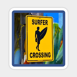 Surfer crossing Magnet