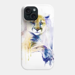 Resting Cougar Phone Case