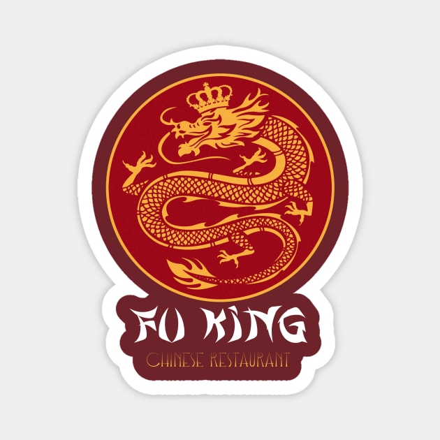 Fu King Chinese restaurant. Magnet by Artizan