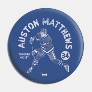 Auston Matthews Toronto Stamp Pin