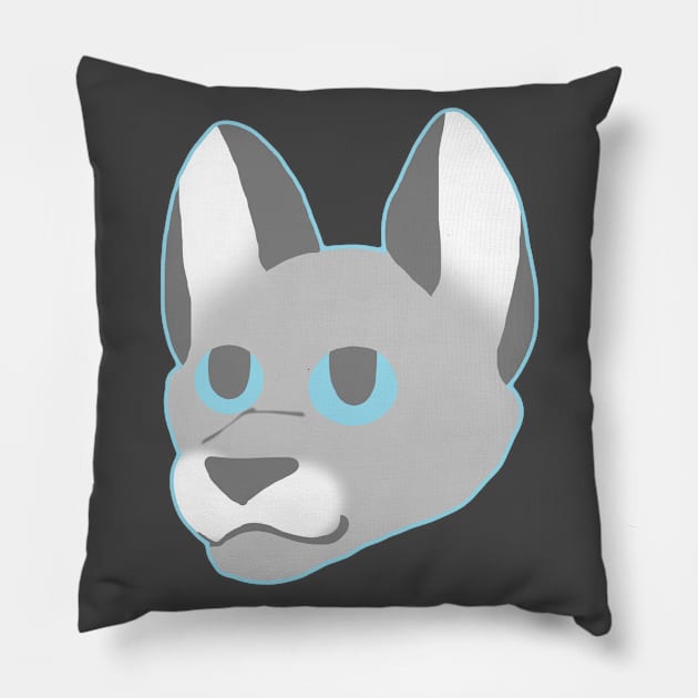 Demiboy pride cat Pillow by TangletallonMeow