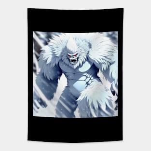 Giant yeti Tapestry