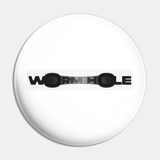 Wormhole Black Version Pin