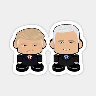 Trump & Pence POLITICO'BOT Toy Robot Magnet