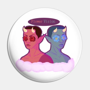 Flower Vision V2 Pin