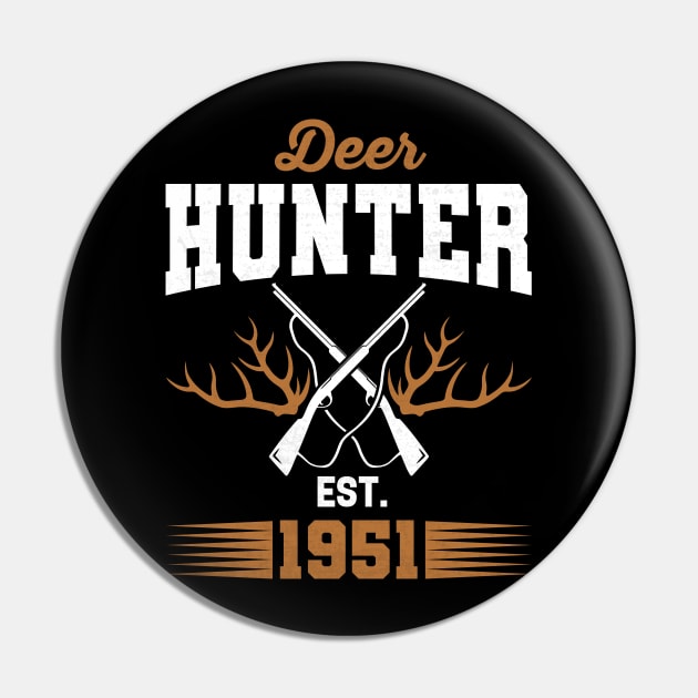 Gifts for 70 Year Old Deer Hunter 1951 Hunting 70th Birthday Gift Ideas Pin by uglygiftideas