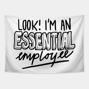 Funny Essential Employee Tapestry