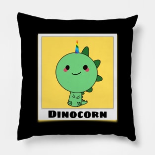 Dinocorn - Cute Dinosaur Pun Pillow