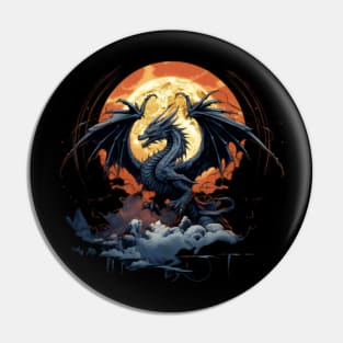 Angry Dragon Pin