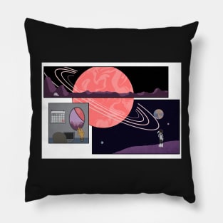 Space Comic Pillow