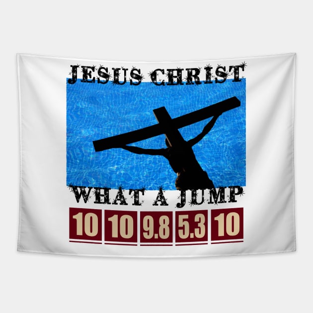 Divine Jump Tapestry by TenomonMalke