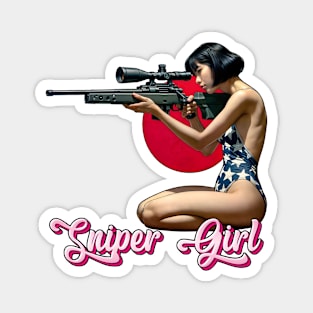 Sniper Girl Magnet