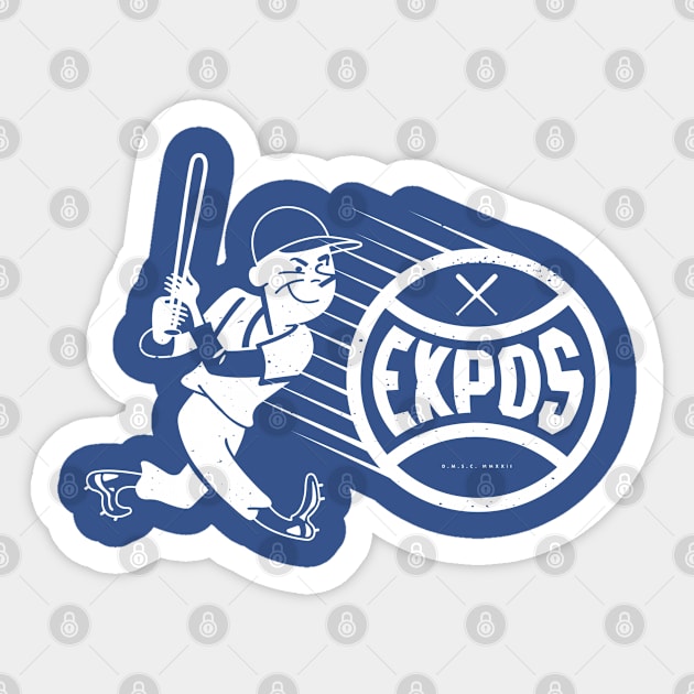 Montreal Expos MLB Stickers