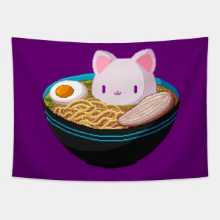 Ramen Kitty Tapestry