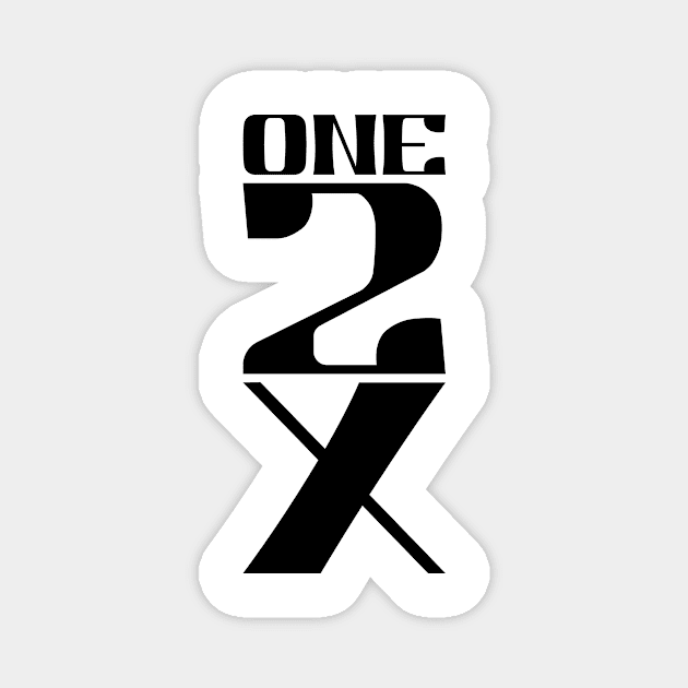 One 2 X Magnet by CHARMTEES