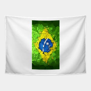 Brazil Flag Tapestry