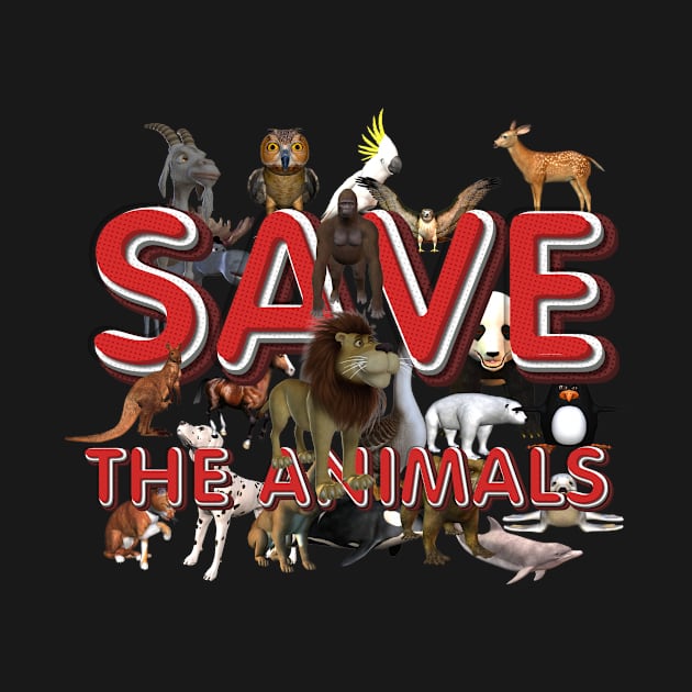 Save the Animals by teepossible