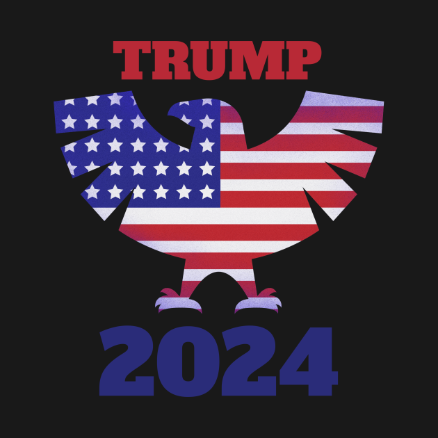 Trump 2024 - Trump 2024 - Kids T-Shirt | TeePublic