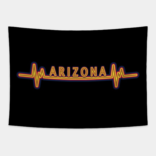 Heartbeat Arizona Tapestry by DPattonPD