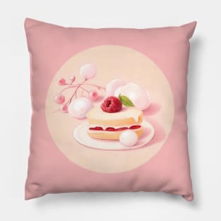 Raspberry cakes Pillow