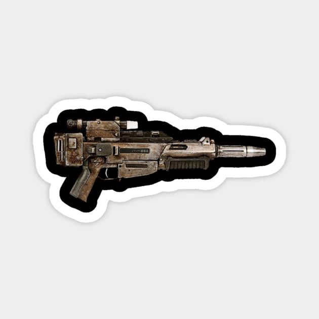 FINN (FN-2187) EL-16 BLASTER RIFLE Magnet by TSOL Games