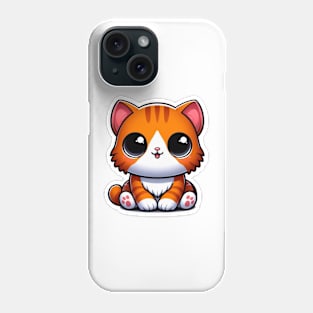 cute brown cat Phone Case