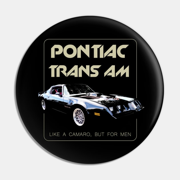 Trans Am - Like a Camaro for men Pin by MotorPix