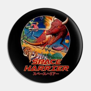 classic space harrier Pin