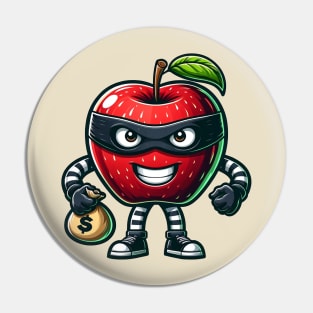 apple the thief Pin