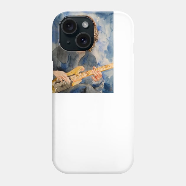 FRANK ZAPPA watercolor portrait.3 Phone Case by lautir