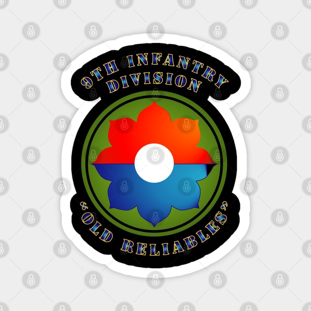 9th Infantry SSI - Old Reliables Magnet by twix123844