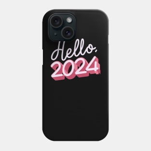 Hello 2024 Phone Case