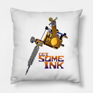 Tattoo Machine - Get Inked Pillow