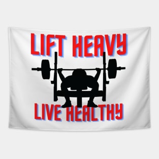 Lift Heavy (T-shirt Mug Coffee Mug Apparel Hoodie Sticker Gift) Tapestry