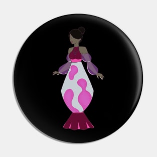 Lava Lamp Lady Pin