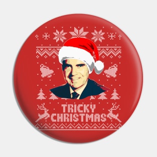 Richard Nixon Tricky Christmas Pin