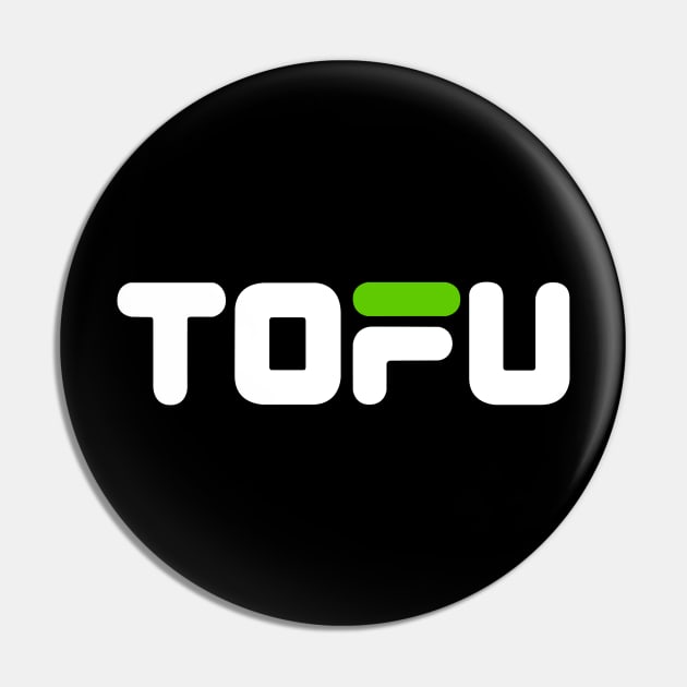 TOFU (Fila Brand Parody Vegan) Pin by The Vegan Apparel