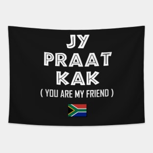 South Africa Jy Praat Kak | Funny Afrikaans Braai Chat | Talking Nonsense Amongst Friends & Family Tapestry