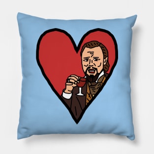 My Leonardo Meme for Valentines Day Pillow