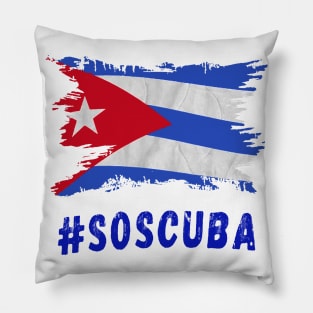 Cuba Libre Freedom Vintage SOSCuba Pillow