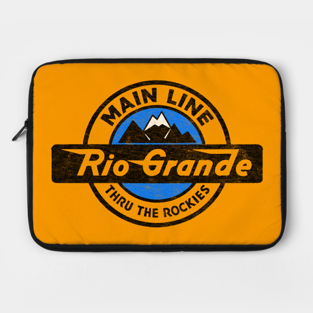 D Rgw Denver And Rio Grande Western Railroad Rio Grande Laptop Case Teepublic