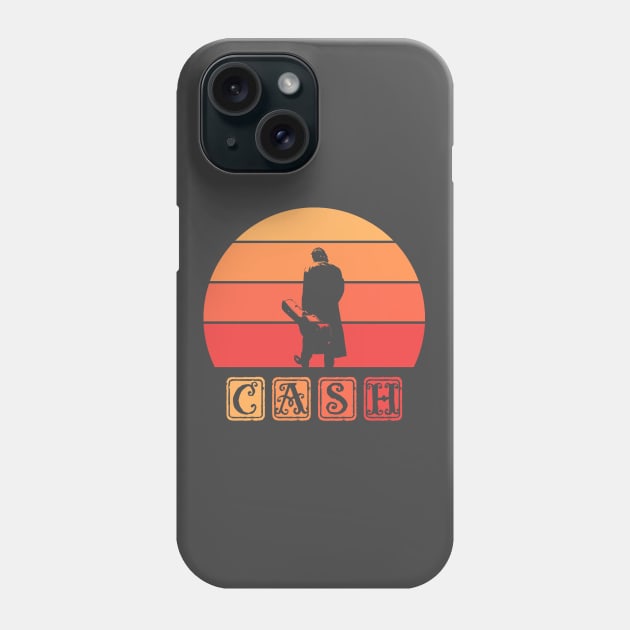 Johnny Cash Phone Case by NotoriousMedia